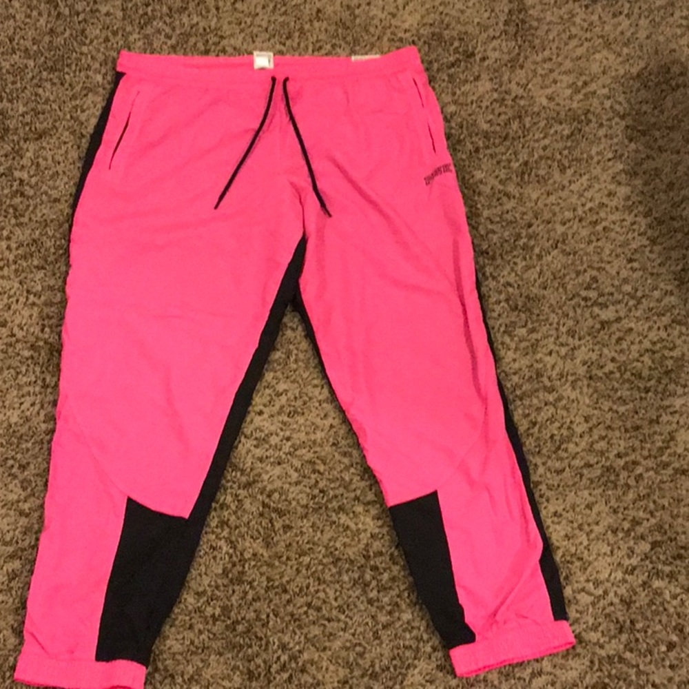 🌸WOMENS VICTORIA SECRET PINK TRACK PANTS SIZE XL